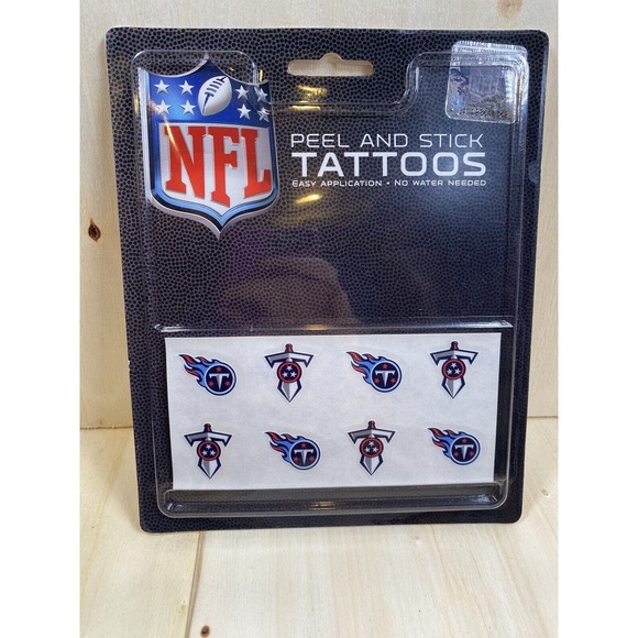 NFL Football Face Temporary Tattoo Pick your team! Peel and Stick NFL brand - Picture 10 of 11